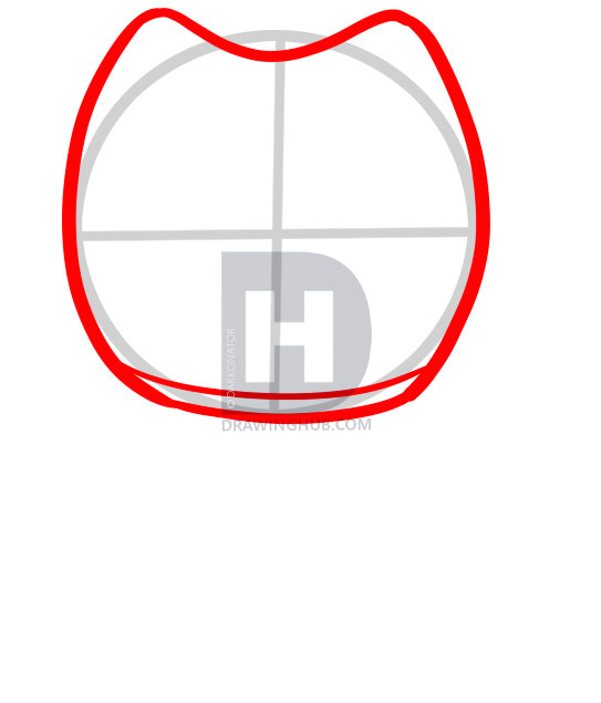 543x635 how to draw lucky cat, maneki neko, lucky cat, step