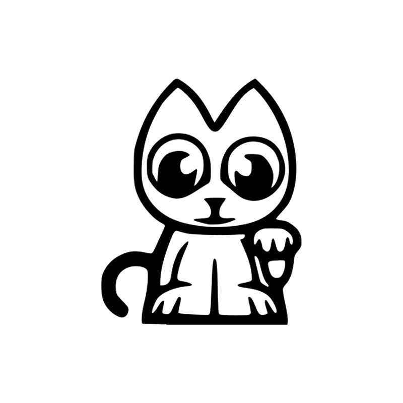 800x800 jdm s maneki neko lucky cat jdm style vinyl sticker