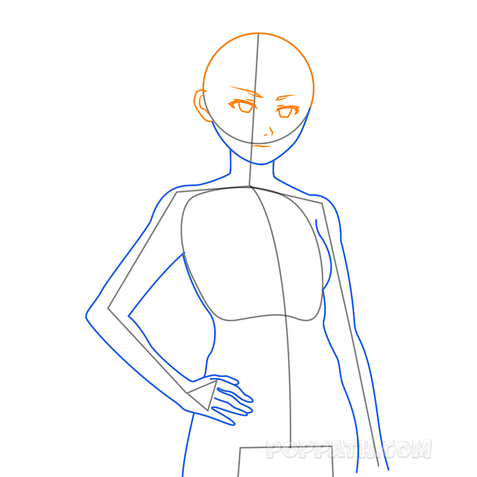 940x940 How To Draw A Serious Woman Pop Path