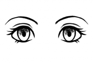 300x210 Drawing Of Cat Eye Kitten Portrait I Love All Of The Cat Drawings