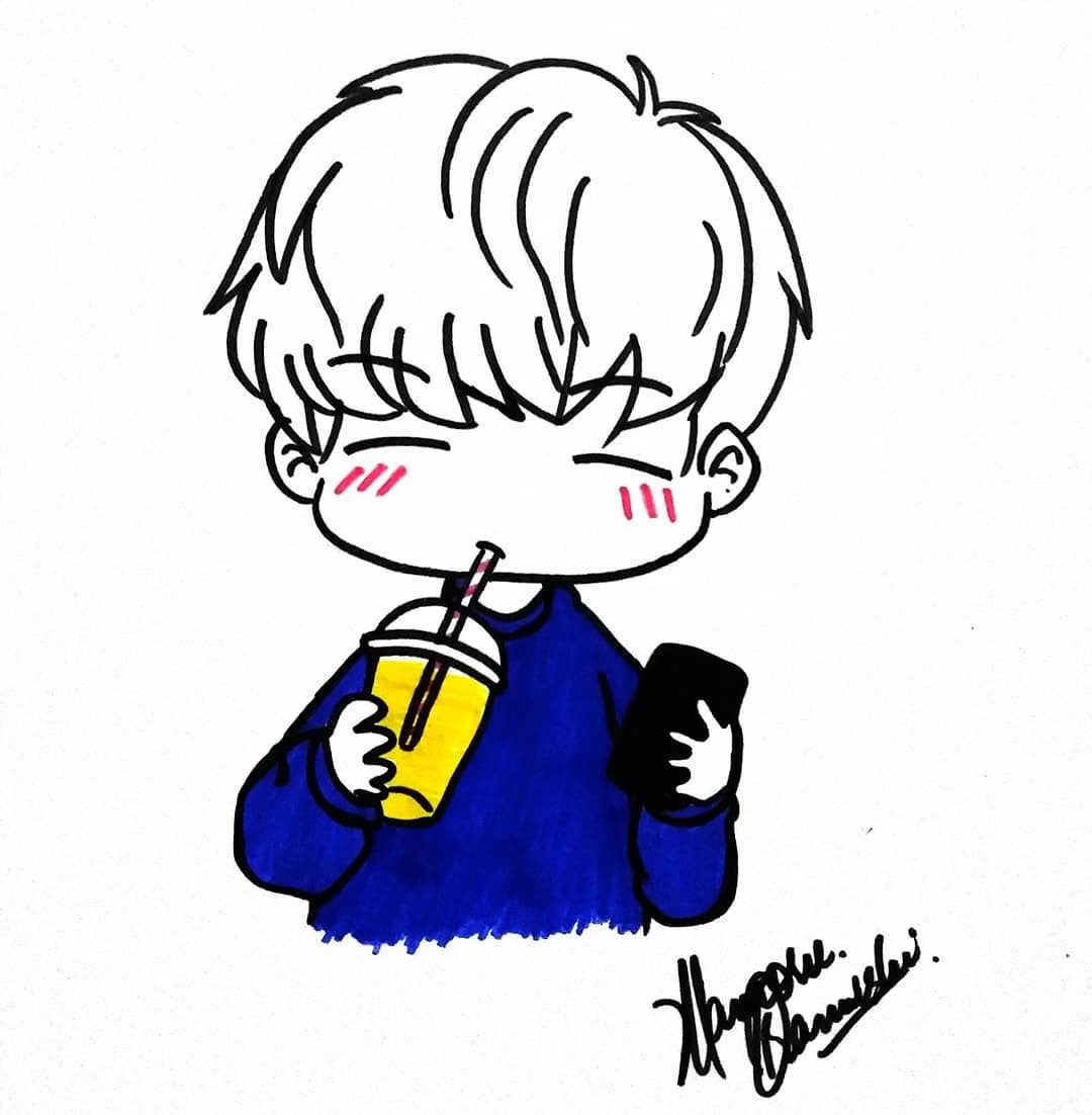 1080x1102 Chibi Drawing Of Suga