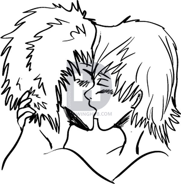 600x609 How To Draw Yaoi Manga, Step