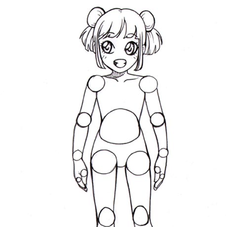 460x460 manga drawing a character's body l'atelier canson