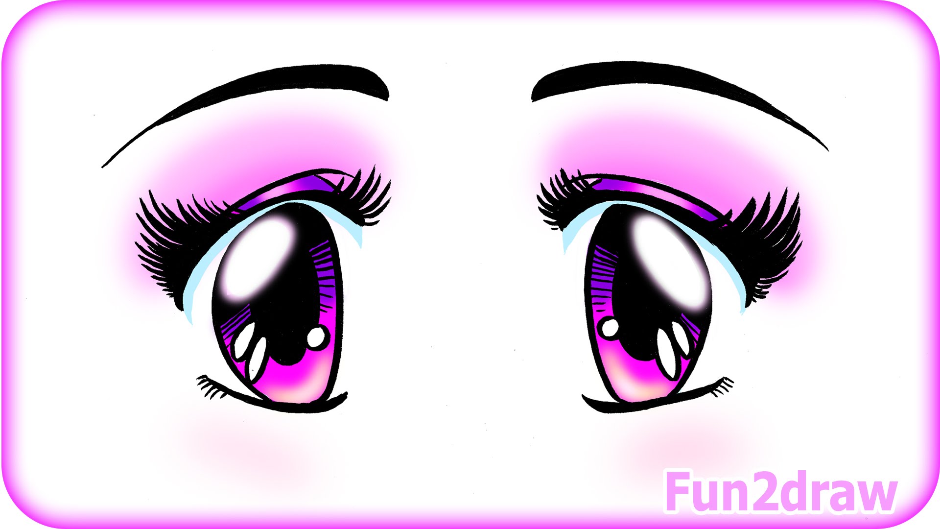 1920x1080 Cute Easy Manga How To Draw Beautiful Eyes Manga Drawing
