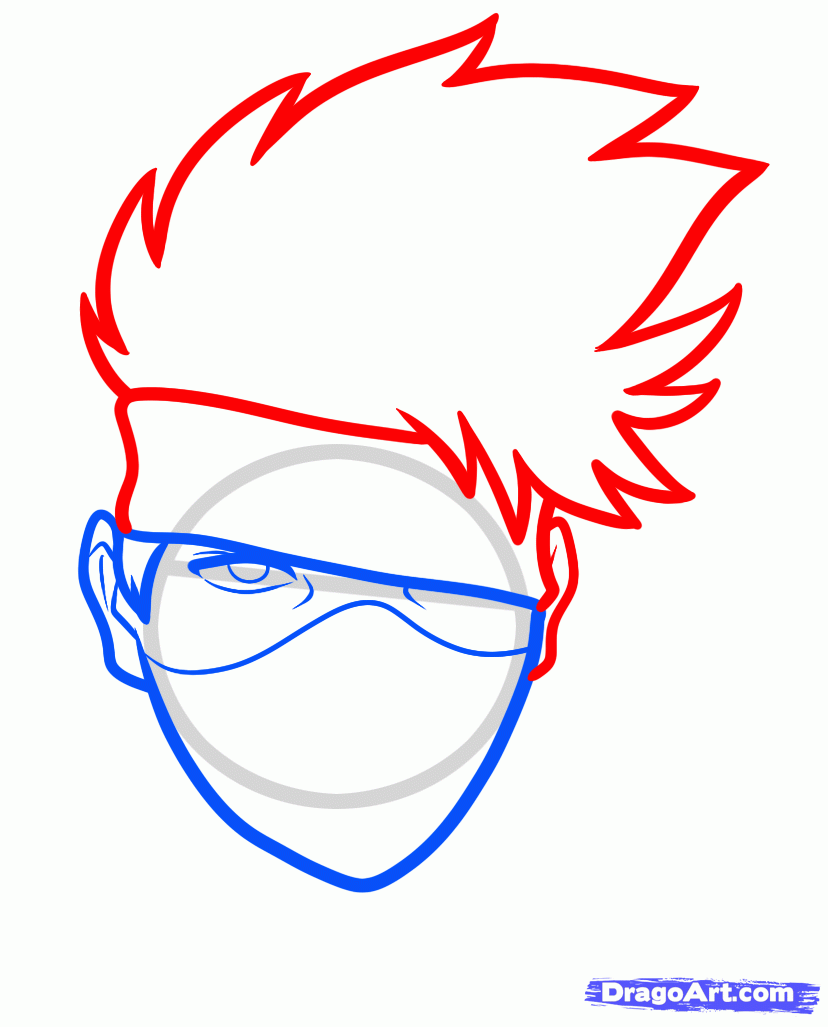 828x1027 how to draw kakashi easy step naruto naruto drawings easy