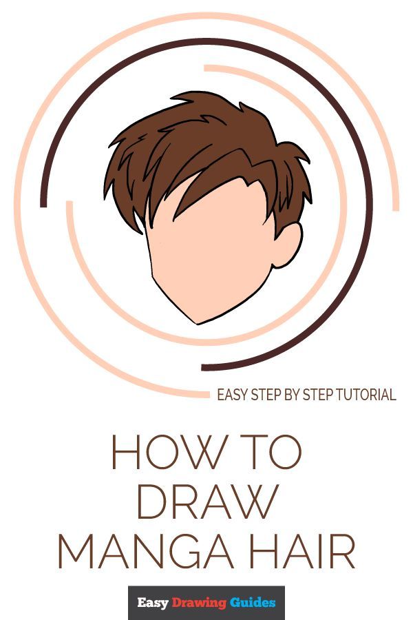 600x900 How To Draw Manga Hair Really Easy Drawing Tutorial D M