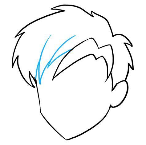 474x472 How To Draw Manga Hair Really Easy Drawing Tutorial