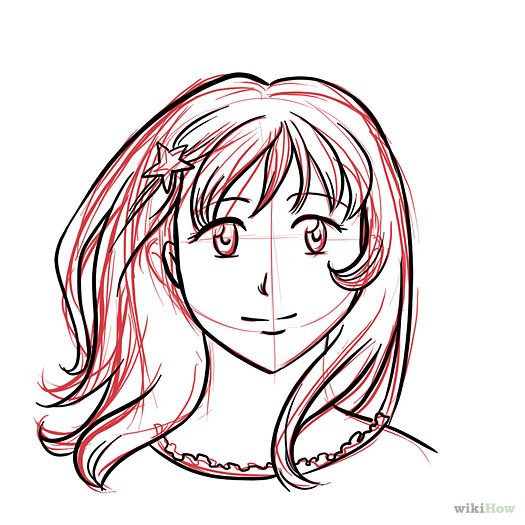 525x525 How To Draw A Manga Girl