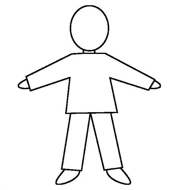 585x620 Male Body Template Anime