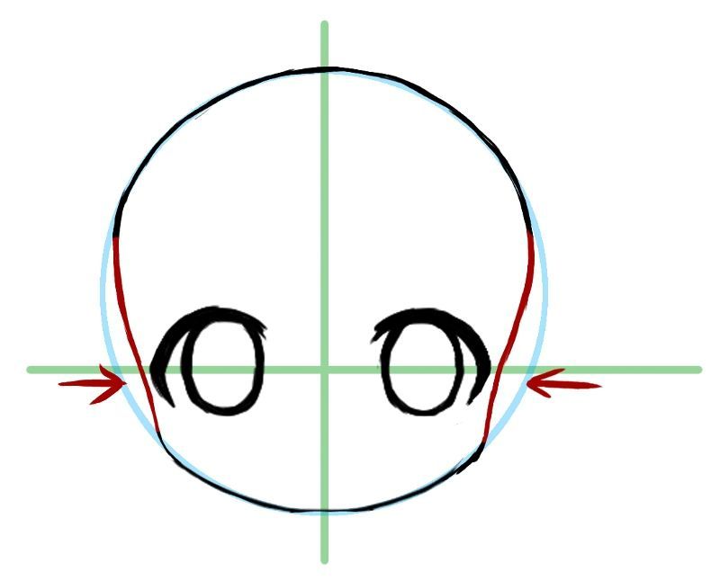 800x646 To Draw Chibi Head Kids