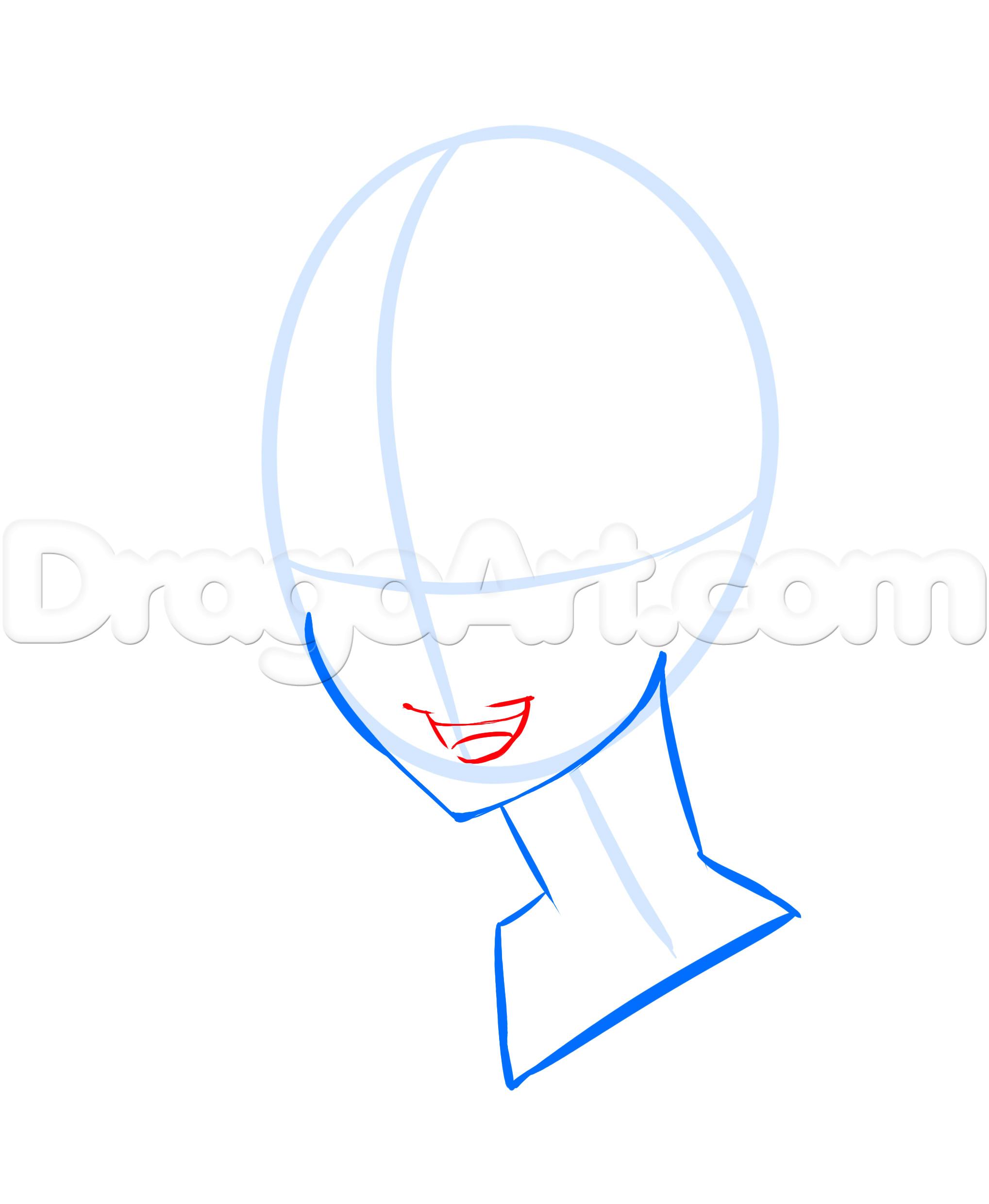 2037x2480 How To Draw Manga Heads Step