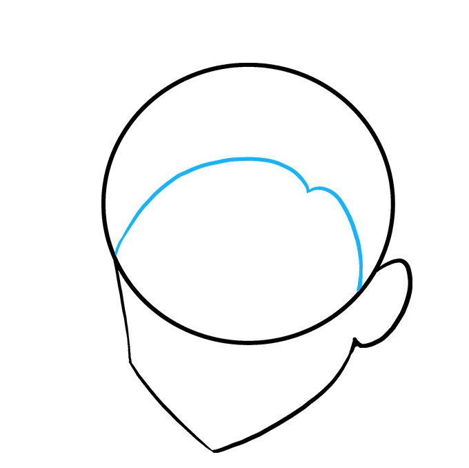 680x678 How To Draw Manga Hair Really Easy Drawing Tutorial