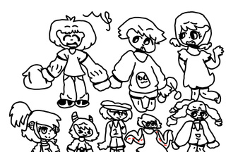 320x216 I Wanted To Do The Foster's Gang In Manga Style, So I Did