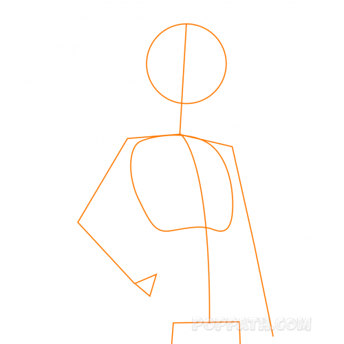 500x500 How To Draw A Serious Woman Pop Path