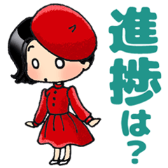 240x240 Manga Artist Girl Line Stickers Line Store