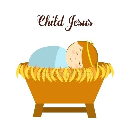 450x450 Christmas Manger Scene Clipart
