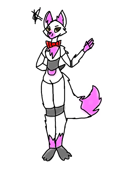 453x604 Mangle Fnaf Draw