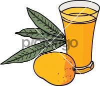 200x173 Freehand Drawing Image From Pictofigo For Mango Juice