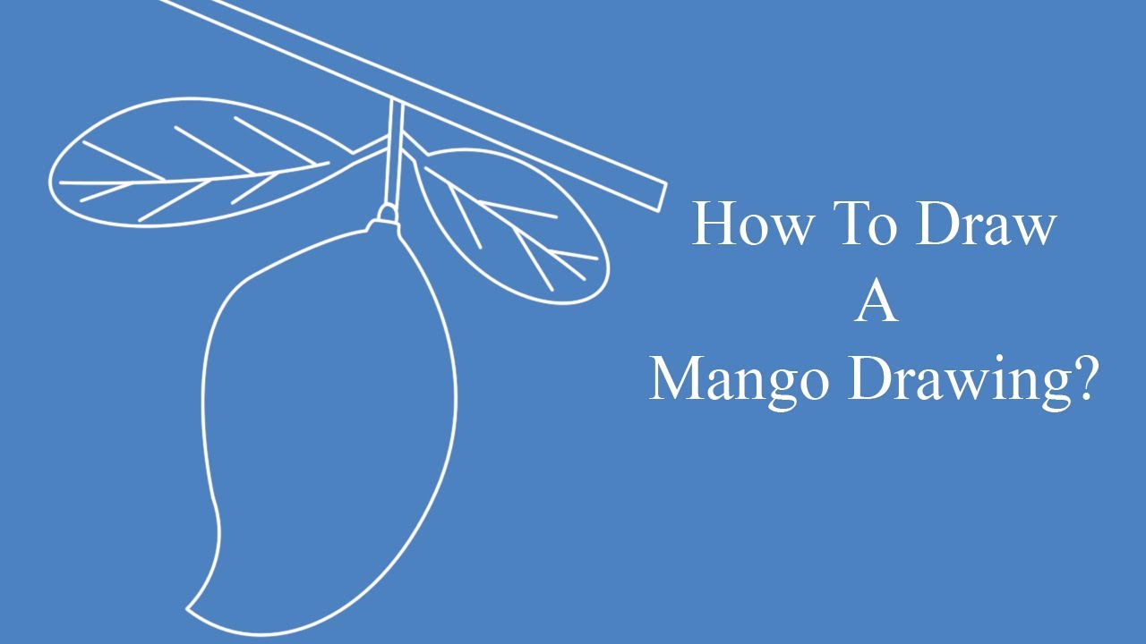 1280x720 How To Draw A Mango Drawing