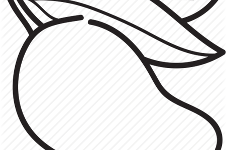 450x300 Collection Of Free Mango Drawing Outline Download On Ui Ex