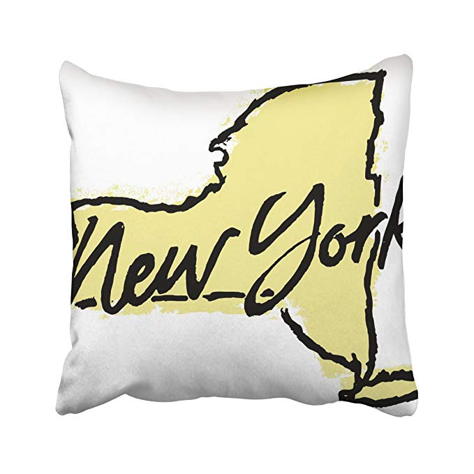 679x679 Emvency Map Hand Drawn New York State Graphic Drawing