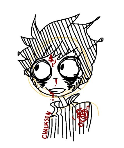427x512 first post, first drawing johnny the homicidal maniac amino