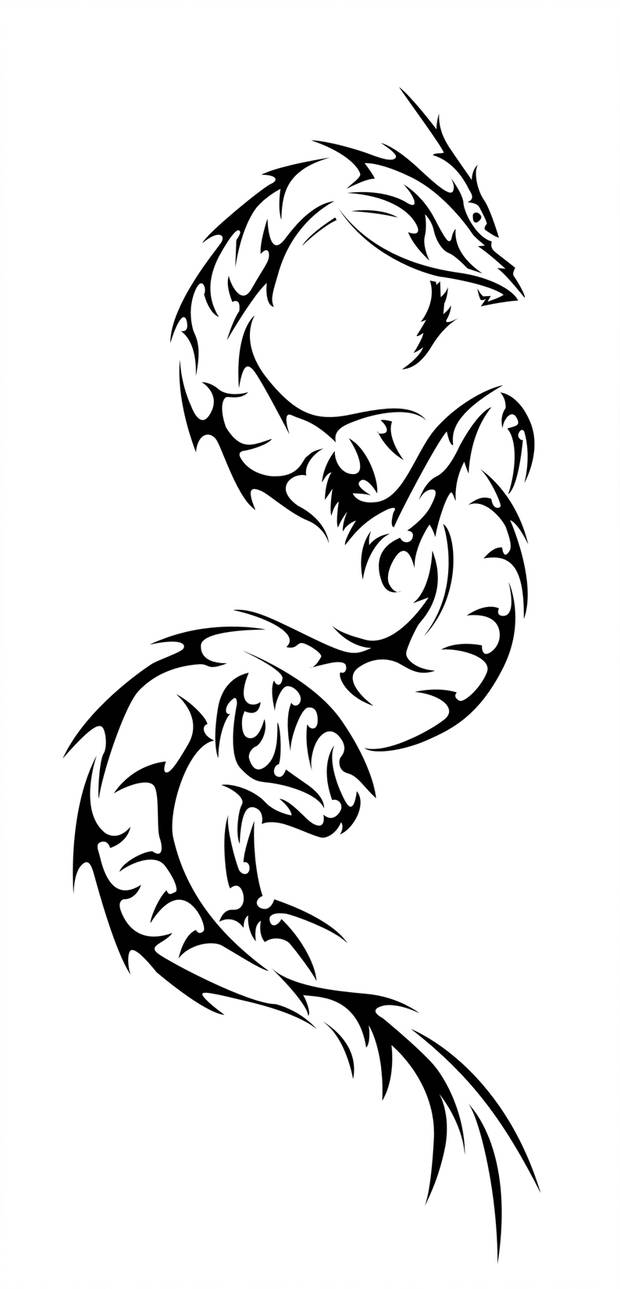 620x1289 Dragon Tribal