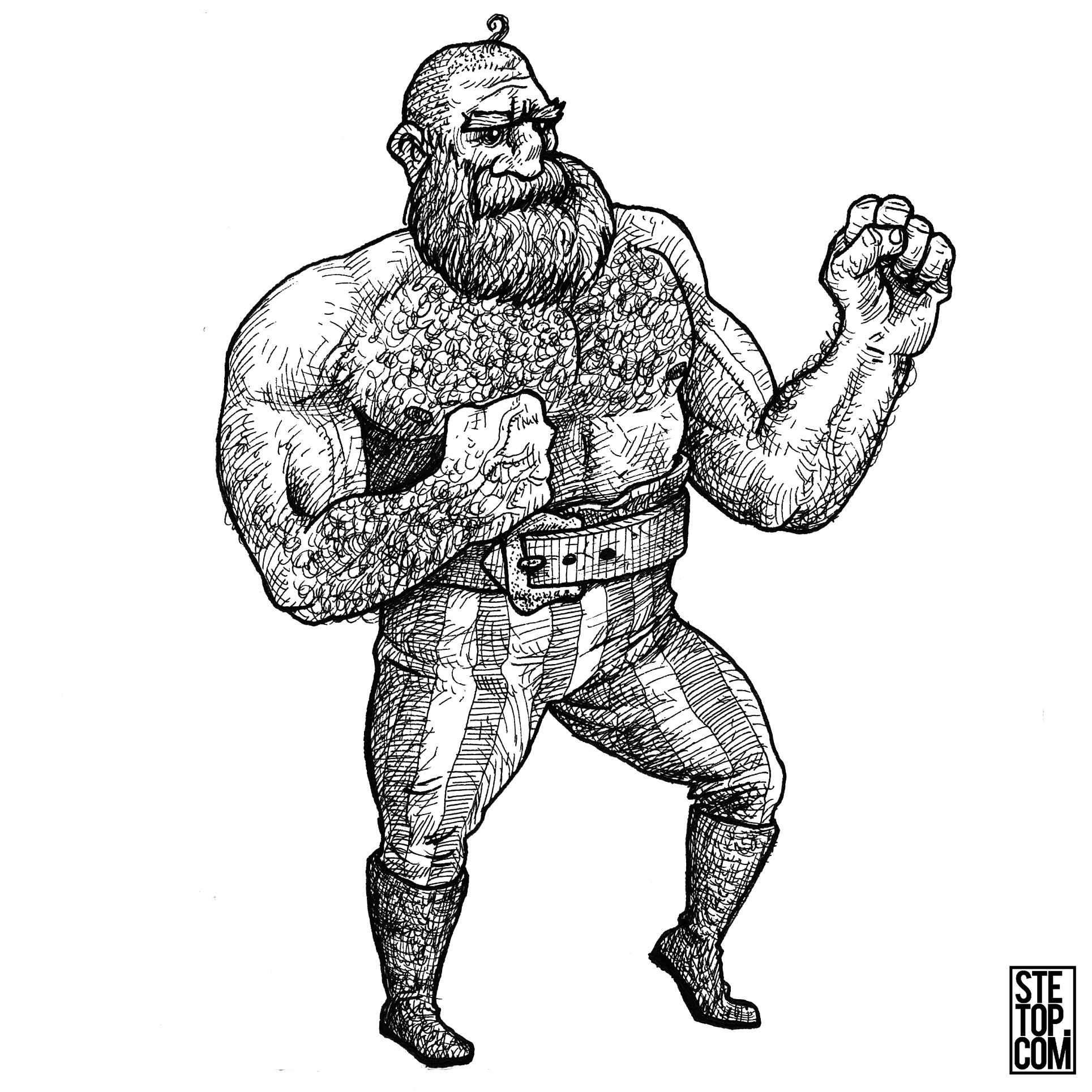 1929x1929 Burly Beefheart, Many Man!