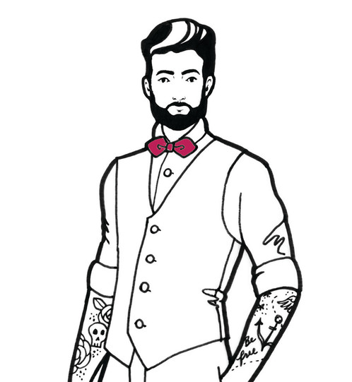 498x541 The Manly Art Of Bowties