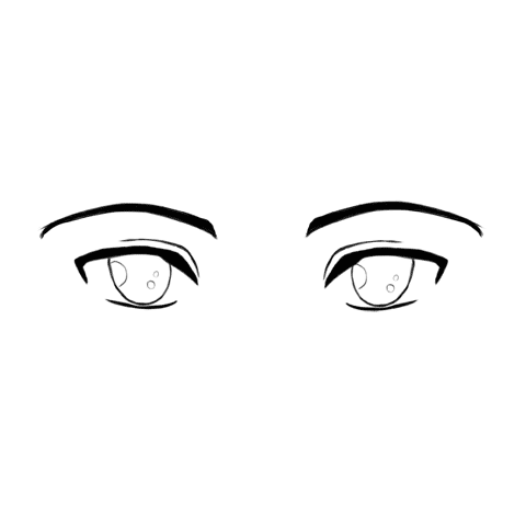 480x480 Manly Eyes Gif Art In Manga Eyes, Anime Eyes, Manga