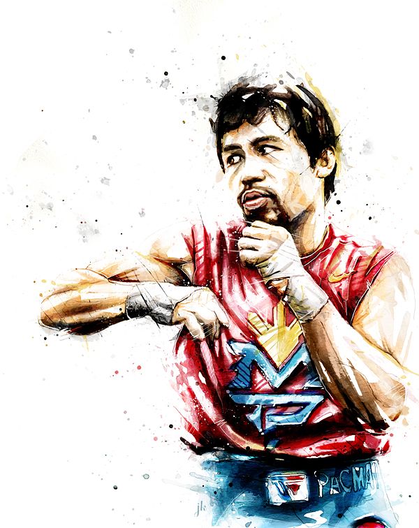 600x756 manny pacquiao illustration