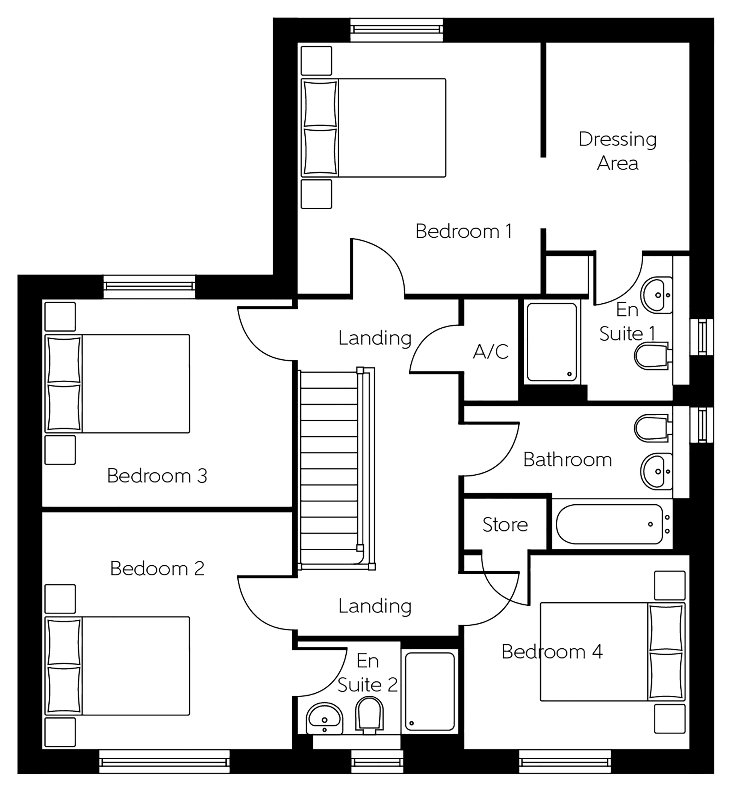 2560x2762 new detached home in chepstow, gloucestershire from bellway homes