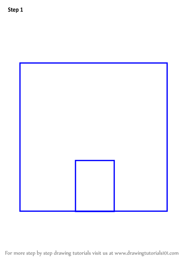 600x846 Learn How To Draw Mansion House