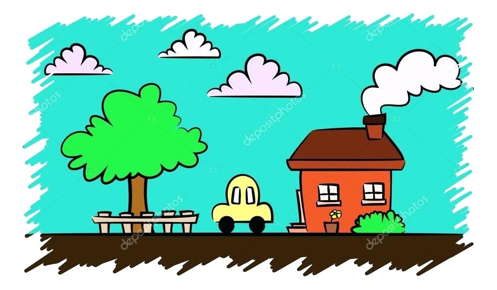 1023x597 Simple House Drawing