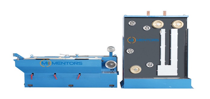 700x331 intermediate wire drawing machine with online annealing wire