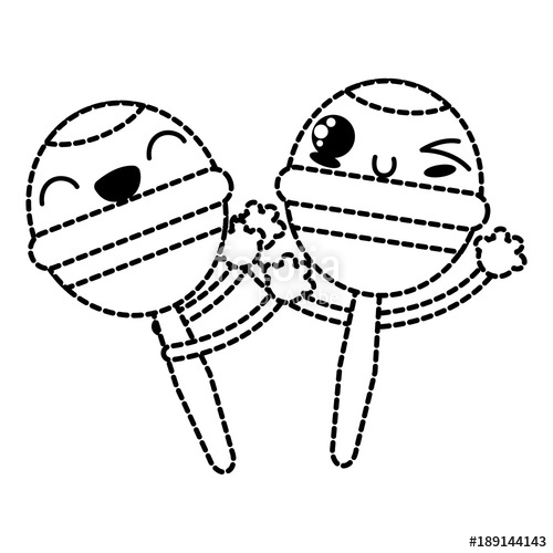 500x500 Isolated Maracas Design Stock Image And Royalty Free Vector