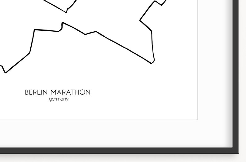 794x522 berlin marathon print x germany marathon runner etsy