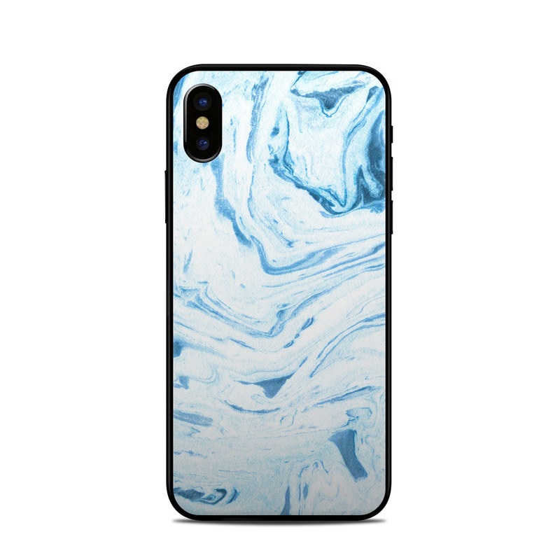 800x800 Azul Marble Iphone Xs Skin Istyles