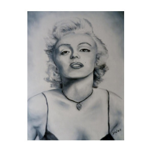 300x300 Shades Of Gray Marilyn Monroe Painting