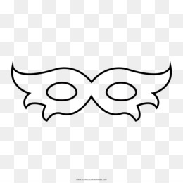 260x260 Mardi Gras Black And White Png