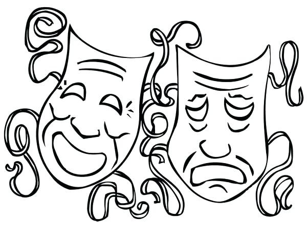 600x464 mardi gras coloring pages to print color it mardi gras mask