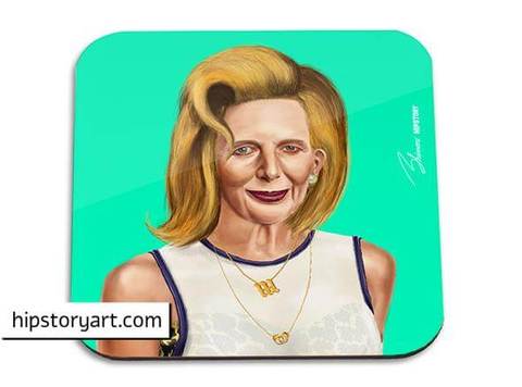 480x356 margaret thatcher wooden coaster hipstory