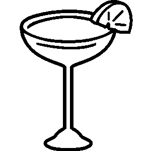 300x300 Clip Art Margarita Glass Clipart Image