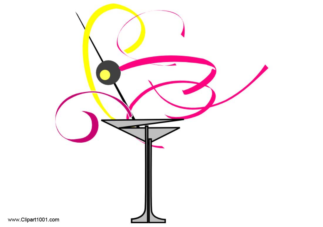 1100x775 Margarita Clipart Abstract Drawing