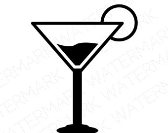 340x270 Collection Of 'margarita Glass Silhouette' Download More Than