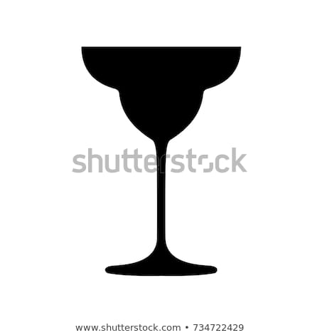 450x470 Huge Collection Of 'margarita Glass Silhouette' Download More