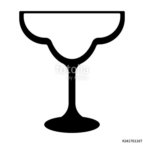 500x500 Margarita Cocktail Glass