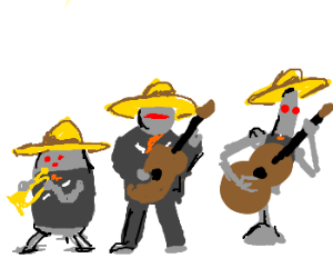 300x250 Robot Mariachi Band