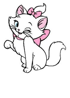 Marie Aristocats Drawing