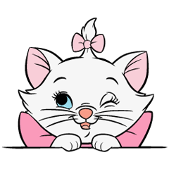 240x240 Disney Marie Line Stickers Line Store